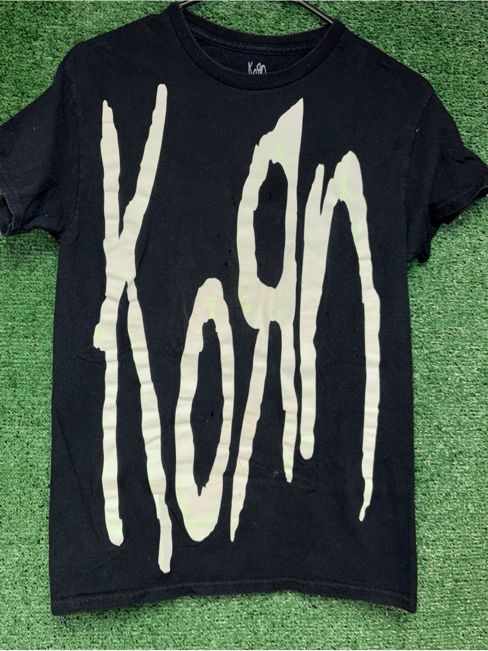 KORN DISTRESSED Band Shirt S Nu Metal